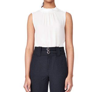 NWOT Rebecca Taylor  Sleeveless Silk Top